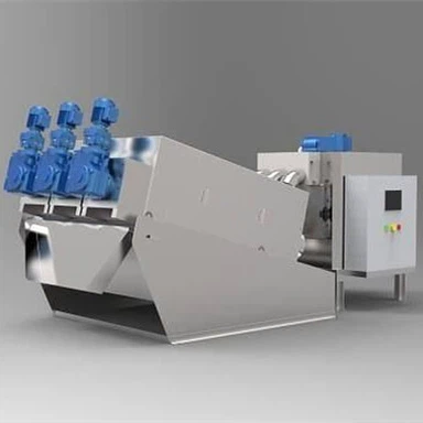 Prasa ślimakowa do odwadniania osadu